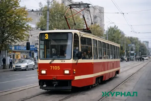 Трамвайное движение в Краснодаре остановлено из-за поломки вагона