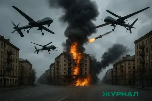 Славянск-на-Кубани подвергся атаке дронов, повреждены дома и предприятия