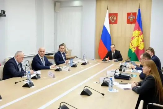 Кондратьев обсудил проекты планировки территорий Краснодарского края