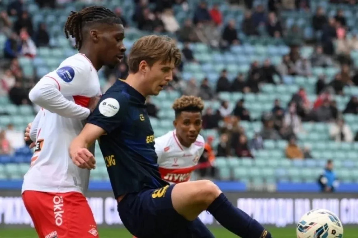 «Сочи» проиграл «Спартаку» в матче РПЛ на стадионе «Фишт»