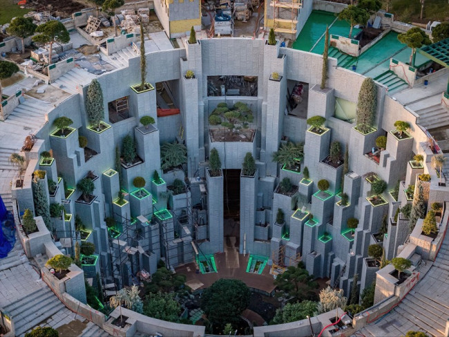 В Краснодаре в парке Галицкого открывается кратер с висячим садом