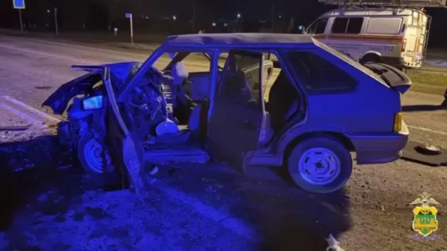 В Гулькевичском районе в ДТП погиб 18-летний водитель ВАЗа