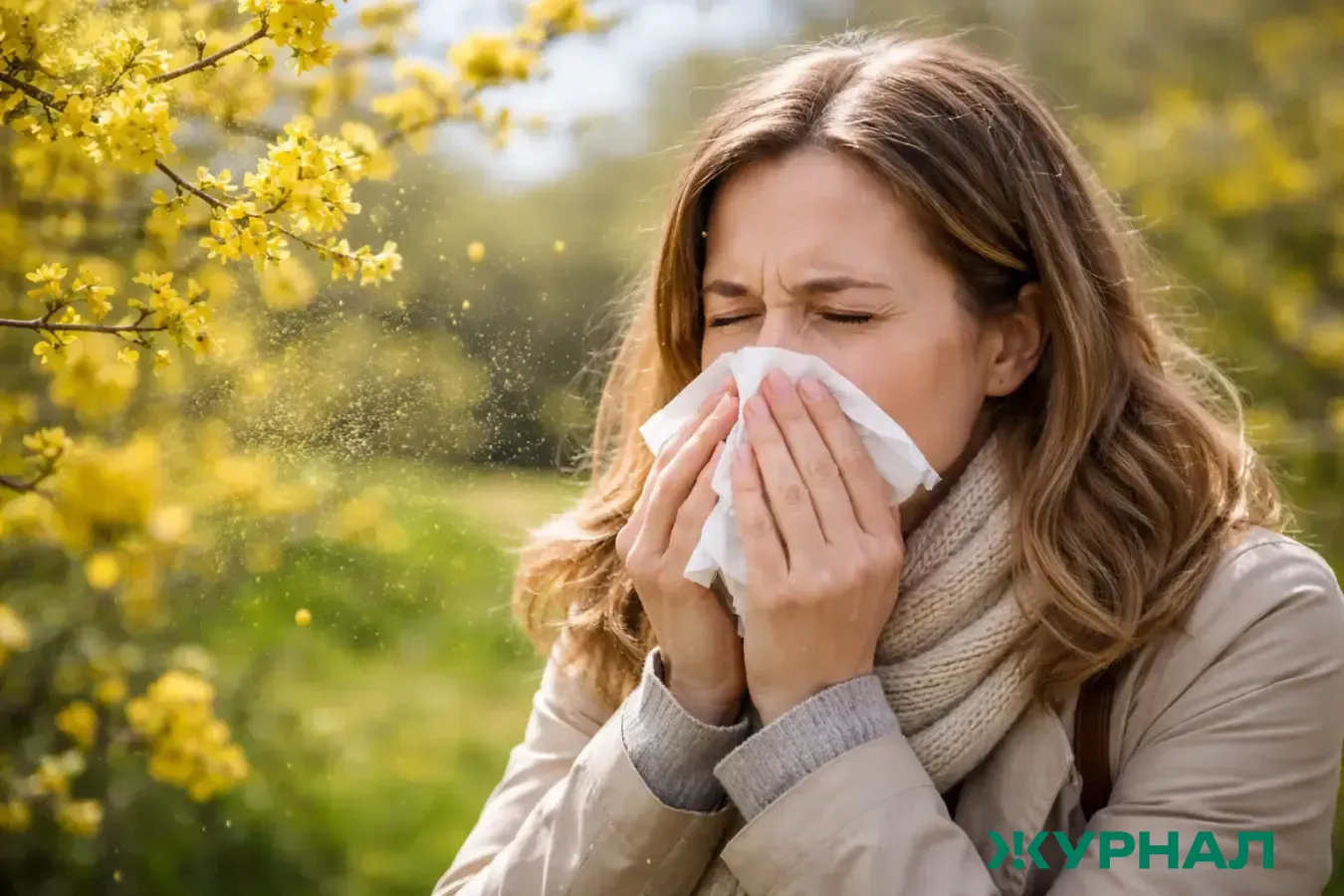 В Краснодаре зафиксирована высокая концентрация пыльцы березы