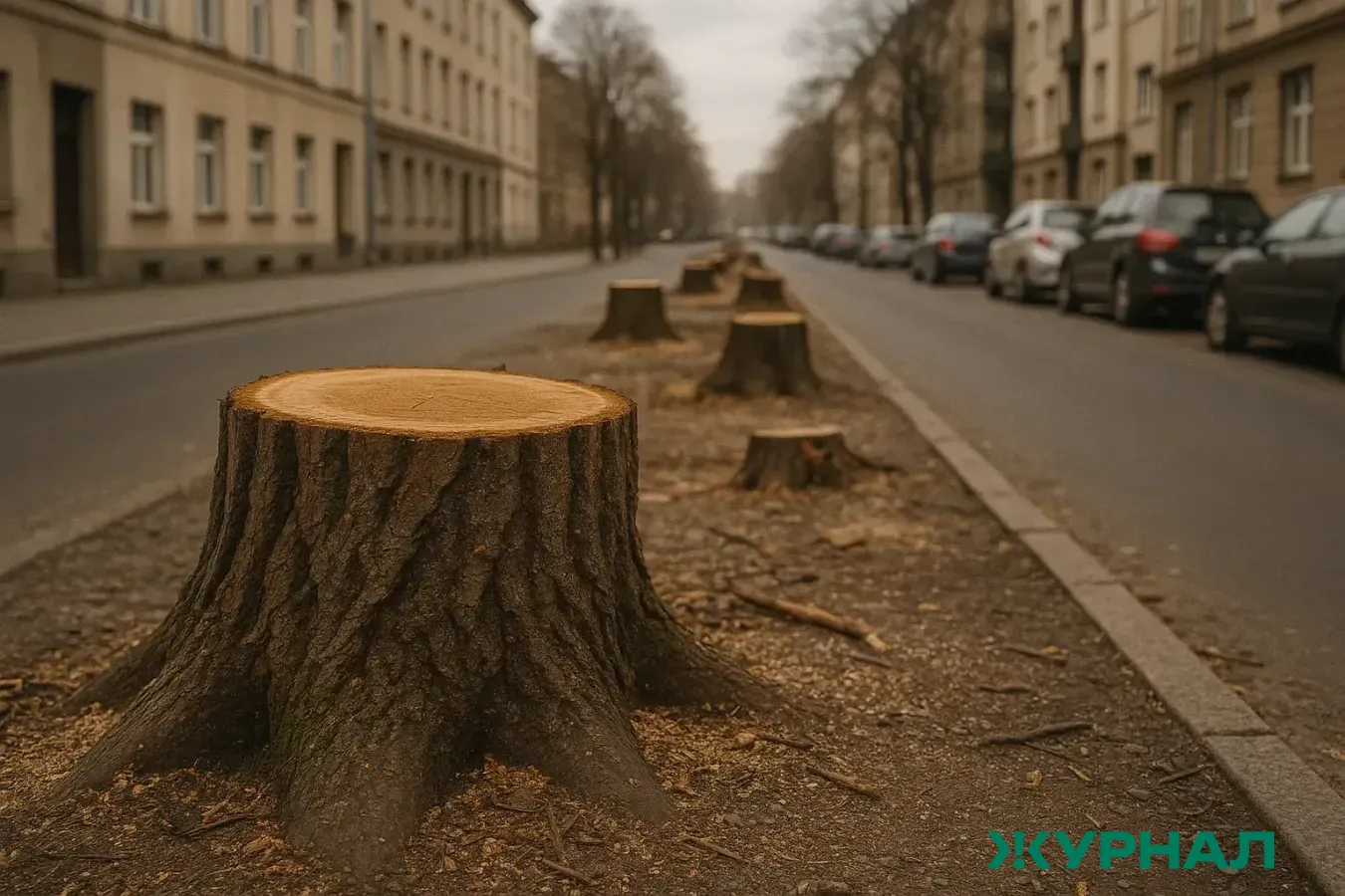 Вырубка деревьев в Краснодаре вызывает недовольство жителей города