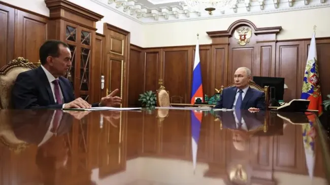Путин обсудил с Кондратьевым посевную кампанию и экономические показатели Кубани