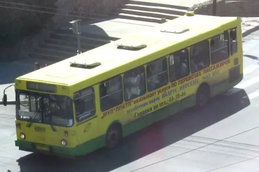 Неисправный автобус № 34 был убран с линии из-за проблем с топливной системой