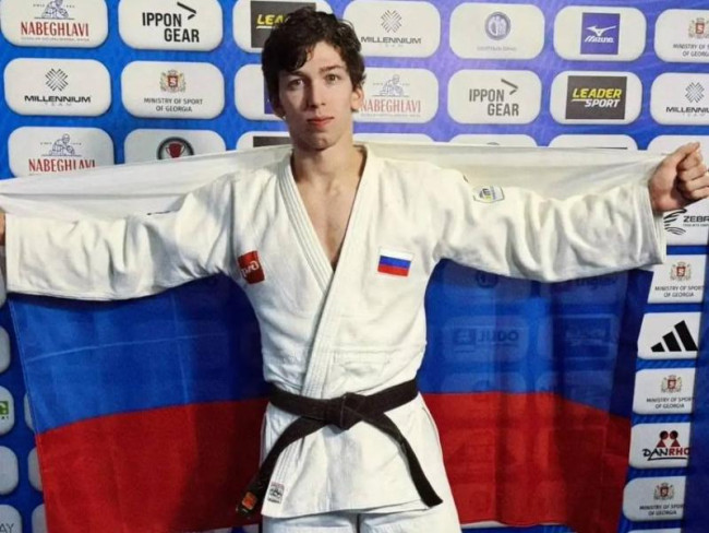Тимур Арбузов из Краснодарского края стал чемпионом Европы по дзюдо в Грузии