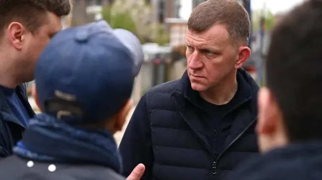 Глава Краснодара проверил ход строительства ФОК на улице Домбайской