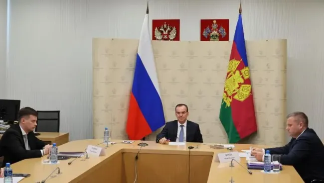 Вениамин Кондратьев доложил о ходе полевых работ на Кубани