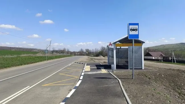 В Отрадненском районе Краснодарского края отремонтировали дорогу между двумя станицами