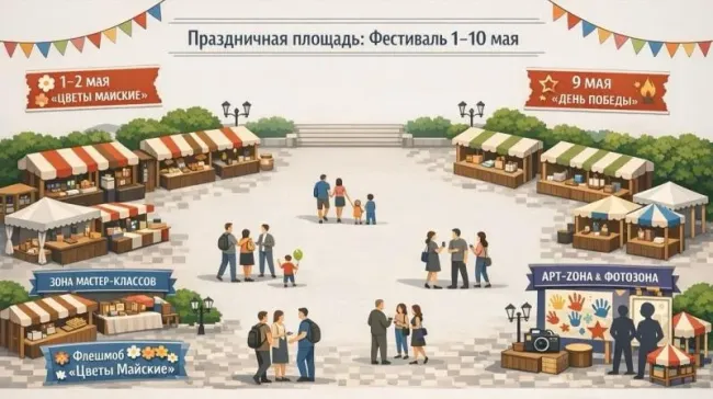 Фестиваль &laquo;На вкус и цвет&raquo; пройдет в Краснодаре с 1 по 10 мая