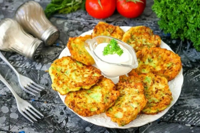 Вкусные кабачковые оладьи за 5 простых шагов для всей семьи
