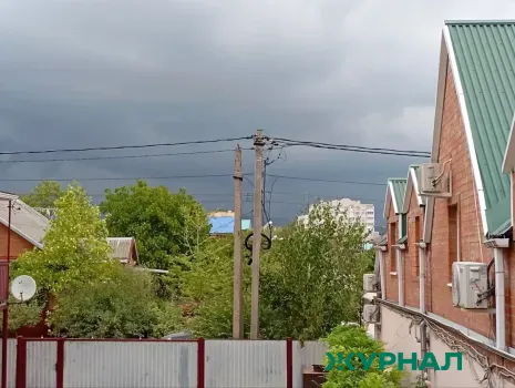 Погода на Кубани: дожди и грозы ожидаются в понедельник